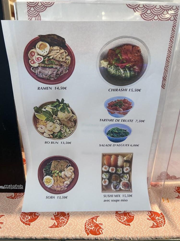 Le Comptoir Japonais (Sushi - Ramen) - Menu Image 2